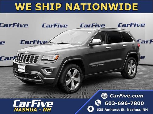 Brilliant Black Crystal Pearlcoat 2014 Jeep Grand Cherokee Overland