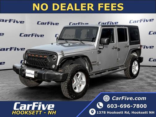 Billet Silver Metallic Clearcoat 2016 Jeep Wrangler Unlimited Sport