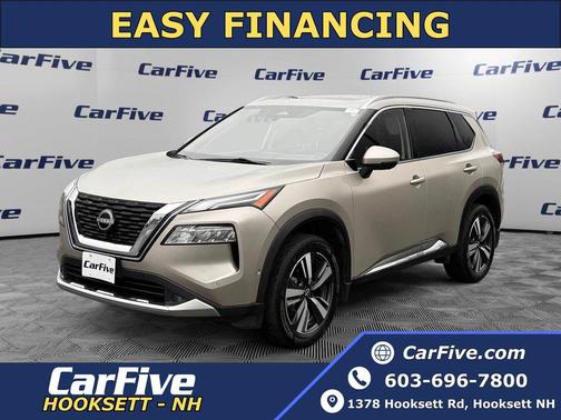 Champagne Silver Metallic 2022 Nissan Rogue Platinum