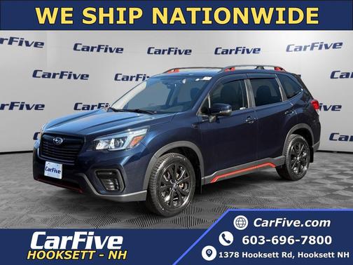 Dark Blue Pearl 2019 Subaru Forester Sport