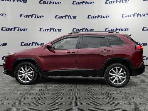 Velvet Red Pearlcoat 2018 Jeep Cherokee Latitude