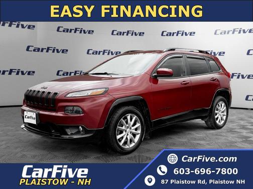 Velvet Red Pearlcoat 2018 Jeep Cherokee Latitude