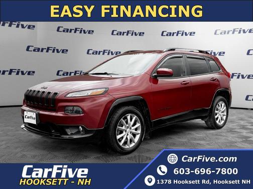 Velvet Red Pearlcoat 2018 Jeep Cherokee Latitude