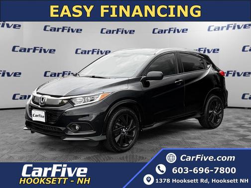 Crystal Black Pearl 2021 Honda HR-V AWD Sport