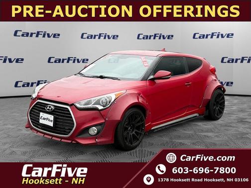 Boston Red 2016 Hyundai Veloster Turbo