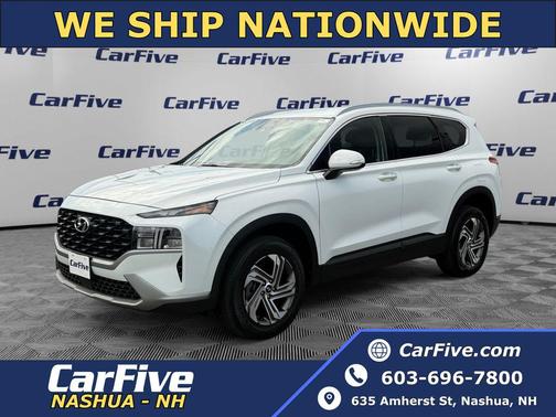 Quartz White 2023 Hyundai SANTA FE SEL 2.4