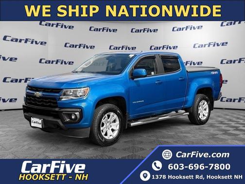 Bright Blue Metallic 2022 Chevrolet Colorado LT