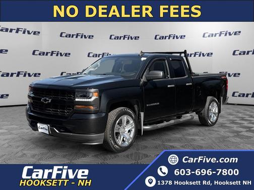 Black 2018 Chevrolet Silverado 1500 Custom