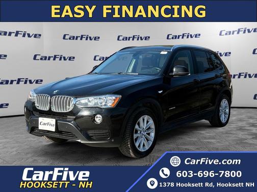 Jet Black 2017 BMW X3 xDrive28i
