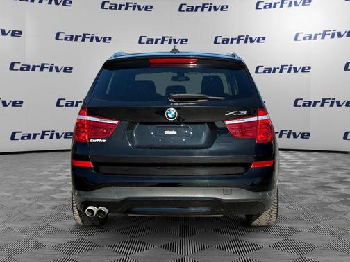Jet Black 2017 BMW X3 xDrive28i