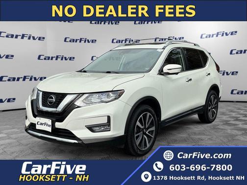 Pearl White Tricoat 2019 Nissan Rogue SL