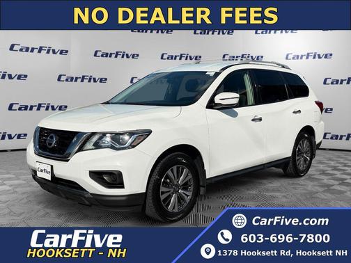 Glacier White 2018 Nissan Pathfinder S