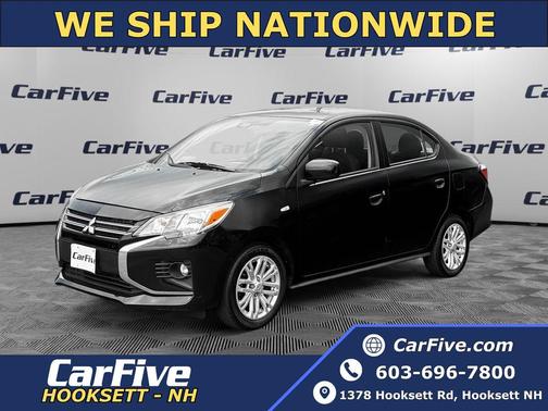 Mystic Black Metallic 2023 Mitsubishi Mirage G4 ES