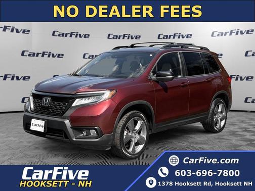 Maroon 2019 Honda Passport Touring