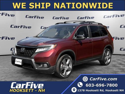Maroon 2019 Honda Passport Touring