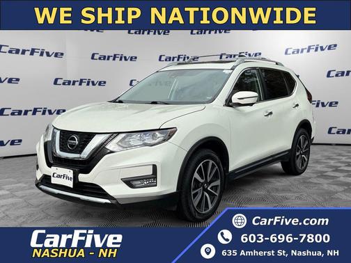 Pearl White Tricoat 2019 Nissan Rogue SL