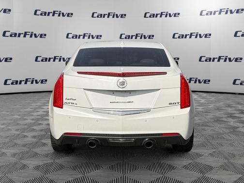 White Diamond Clearcoat 2013 Cadillac ATS 2.0L Turbo Performance