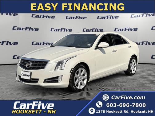 White Diamond Clearcoat 2013 Cadillac ATS 2.0L Turbo Performance