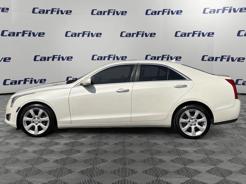White Diamond Clearcoat 2013 Cadillac ATS 2.0L Turbo Performance