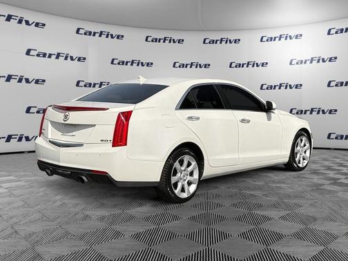 White Diamond Clearcoat 2013 Cadillac ATS 2.0L Turbo Performance