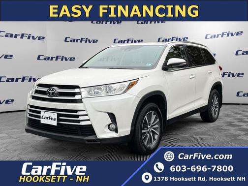Blizzard Pearl 2019 Toyota Highlander XLE