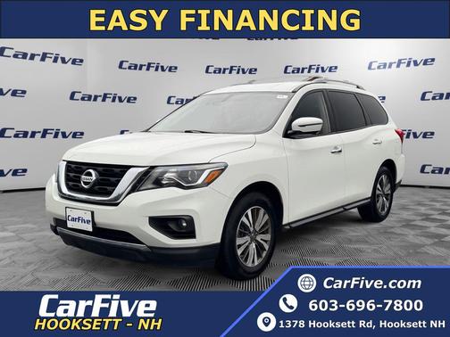 Glacier White 2017 Nissan Pathfinder SL