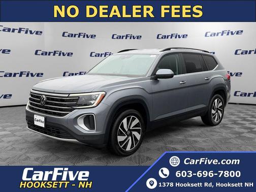 Platinum Gray Metallic 2024 Volkswagen Atlas 2.0T SE w/Technology 4MOTION