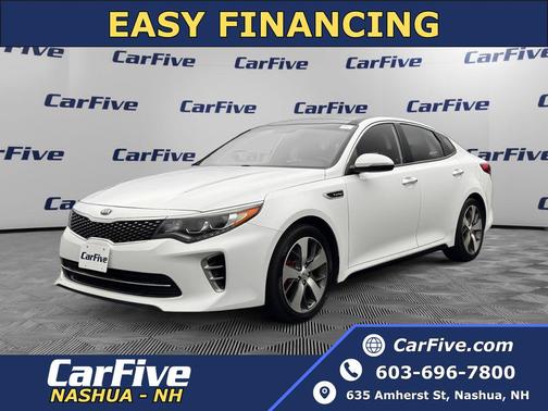 Snow White Pearl 2017 Kia Optima SX Turbo