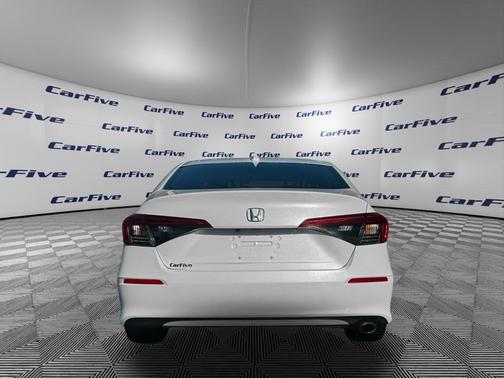 Platinum White Pearl 2024 Honda Civic Sport