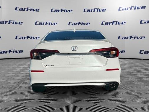 Platinum White Pearl 2024 Honda Civic Sport