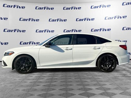 Platinum White Pearl 2024 Honda Civic Sport