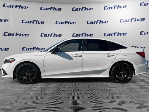 Platinum White Pearl 2024 Honda Civic Sport