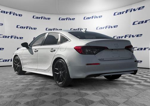 Platinum White Pearl 2024 Honda Civic Sport