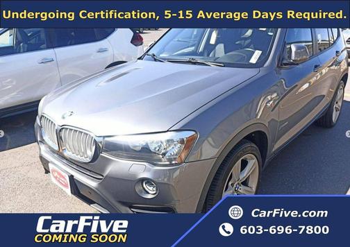 Space Gray Metallic 2017 BMW X3 xDrive28i