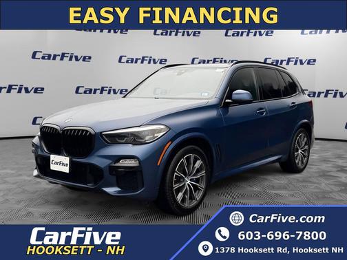 Phytonic Blue Metallic 2021 BMW X5 xDrive40i
