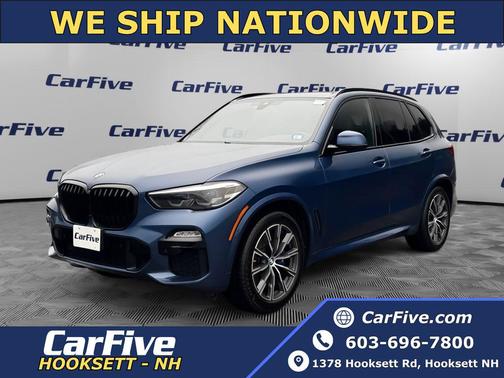 Phytonic Blue Metallic 2021 BMW X5 xDrive40i