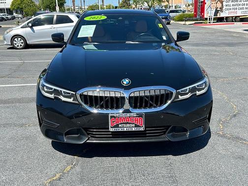 Jet Black 2022 BMW 330 330i