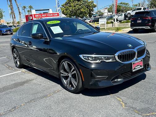 Jet Black 2022 BMW 330 330i