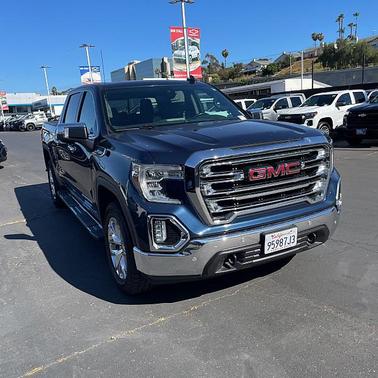 Pacific Blue Metallic 2019 GMC Sierra 1500 SLT