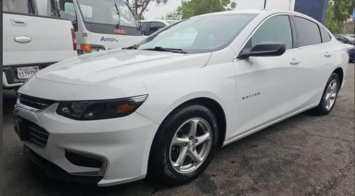 Summit White 2018 Chevrolet Malibu 1LS