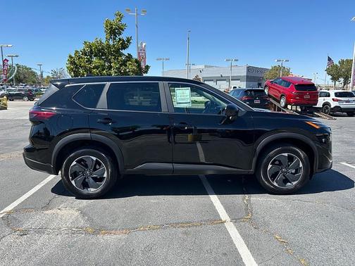 Super Black 2025 Nissan Rogue SV