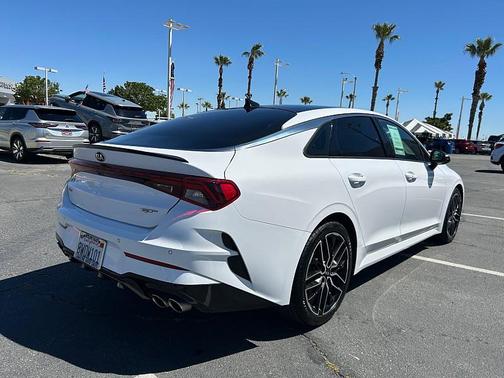 Glacial White Pearl 2021 Kia K5 GT