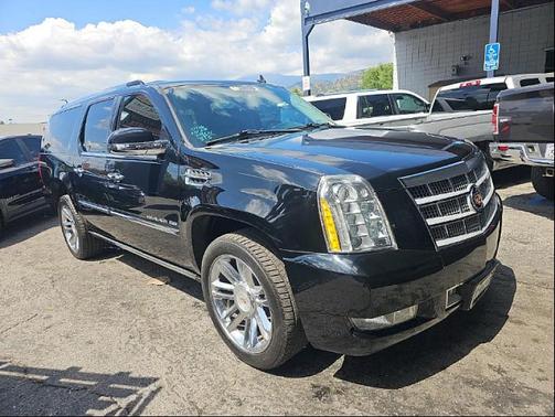 BLACK 2013 Cadillac Escalade ESV Platinum Edition