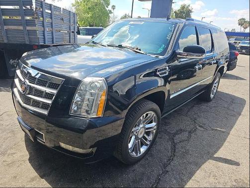 BLACK 2013 Cadillac Escalade ESV Platinum Edition