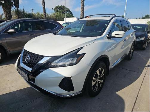 Pearl White Tricoat 2020 Nissan Murano SV FWD