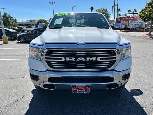 Bright White Clearcoat 2024 RAM 1500 Laramie