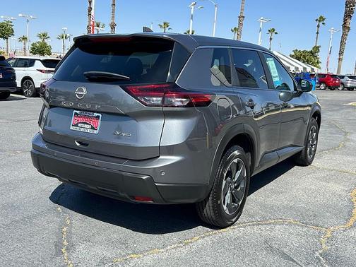 Gun Metallic 2024 Nissan Rogue SV