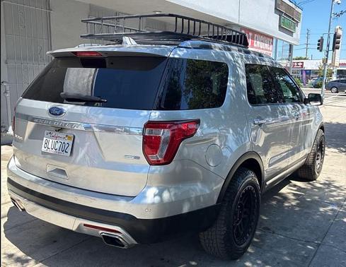 Ruby Red Metallic Tinted Clearcoat 2017 Ford Explorer Platinum