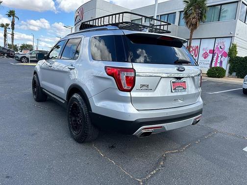 Ruby Red Metallic Tinted Clearcoat 2017 Ford Explorer Platinum