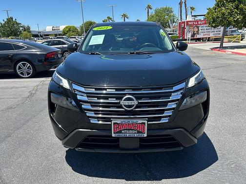 Super Black 2024 Nissan Rogue S